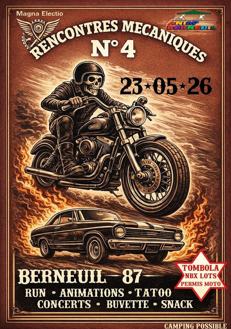rencontre mécanique le 23 mai 2026