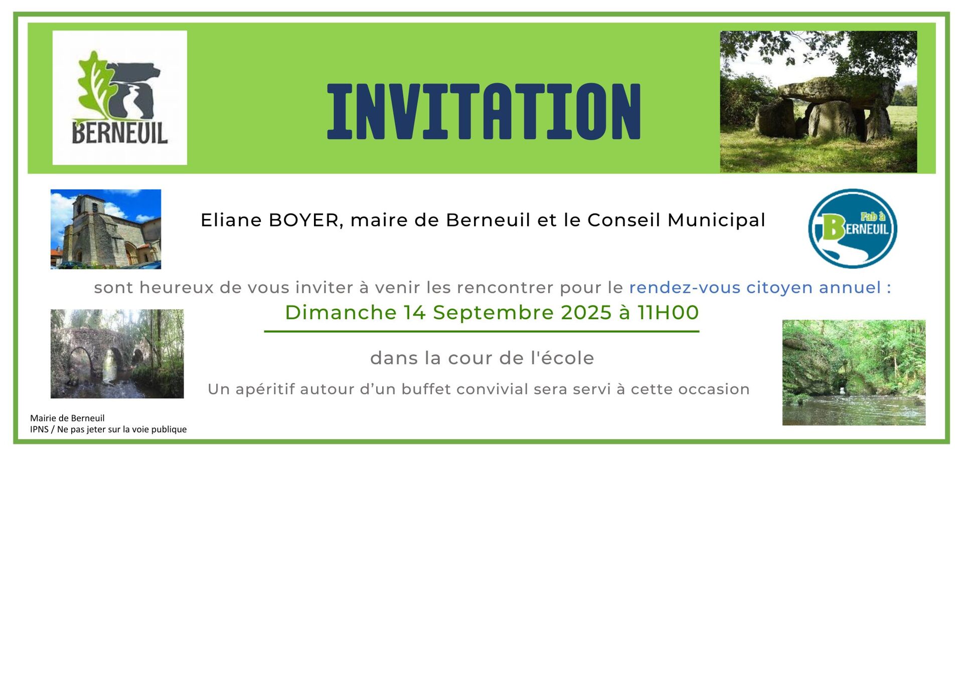 Journée citoyenne, septembre 2025